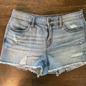 Aerie denim shorts